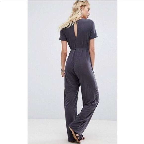 💎NEW ARRIVAL💎 CHARCOAL GREY JUMPSUIT - Picture 4 of 4